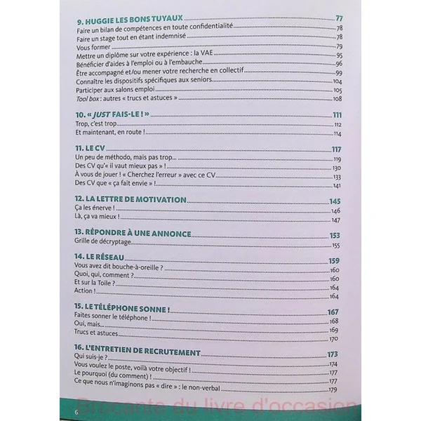 Cahier de recherche d'emploi-