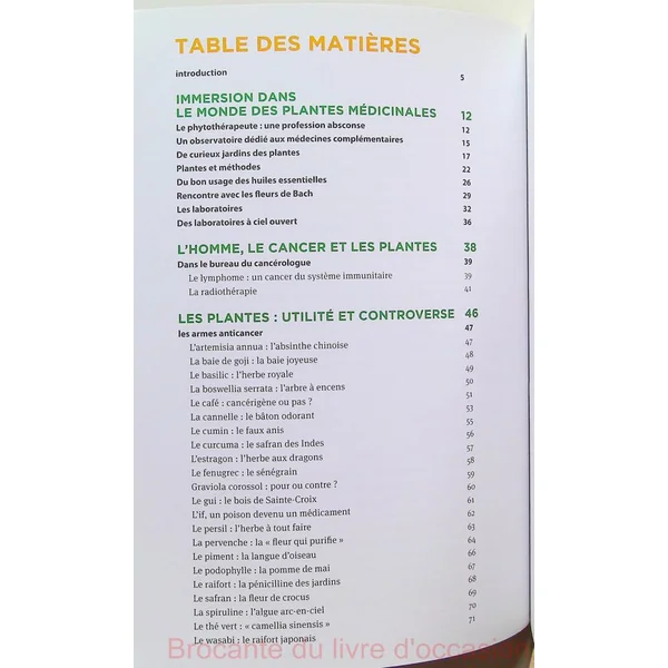 Cancer - Les plantes à éviter... Ou pas !