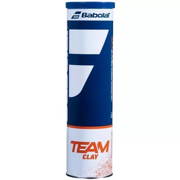 Carton 18 tubes de 4 Balles Babolat Team Clay