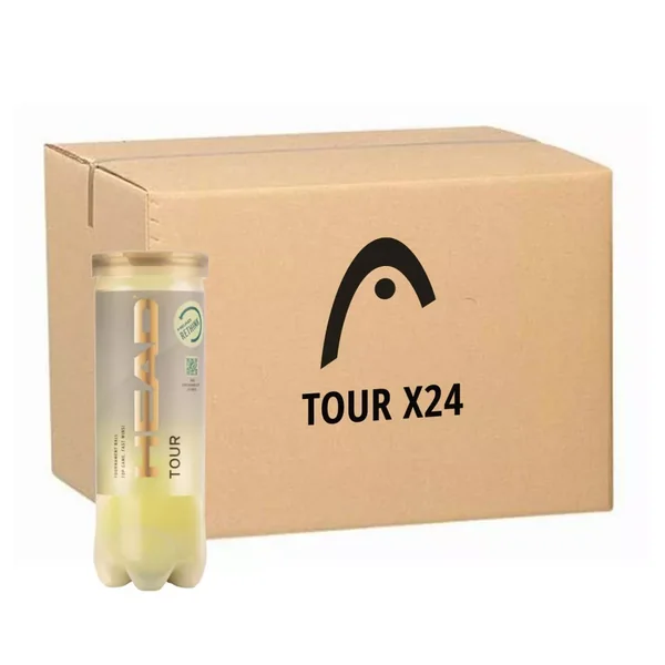 Carton 24 tubes de 3 Balles Head Tour