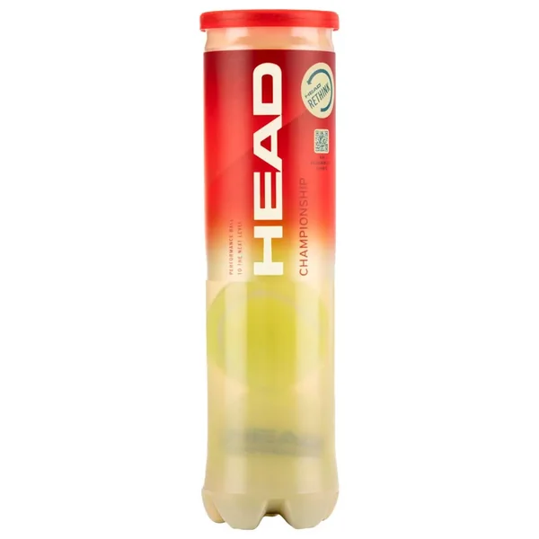 Carton de 36 tubes de 4 balles Head Championship