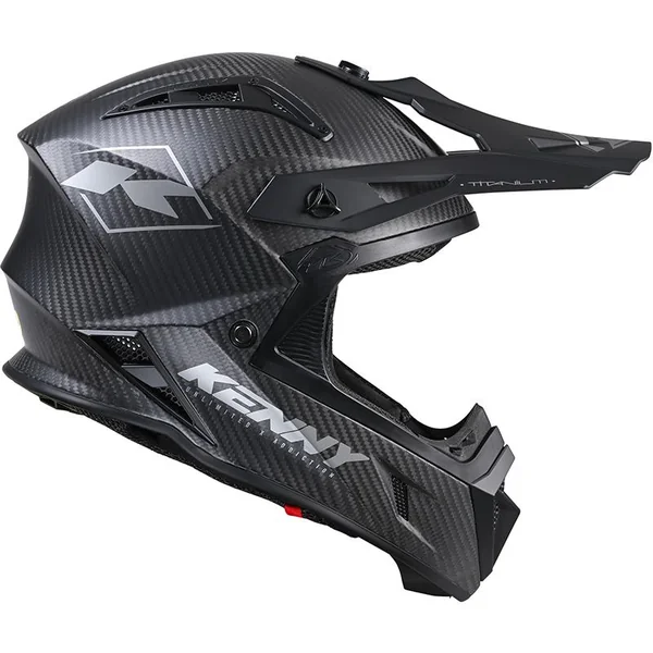 Casque cross TITANIUM CARBONE