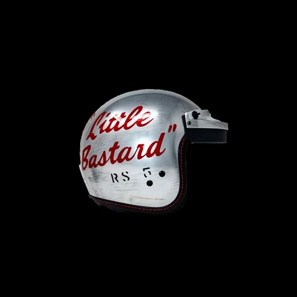 Casque James Dean n° 130 Little Bastard gris