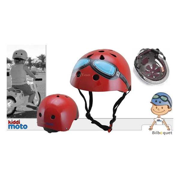 Casque Lunettes rouge - Taille M (5+)
