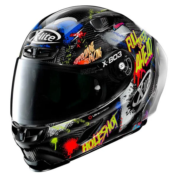 Casque X-803 RS ULTRA CARBON HOLESHOT