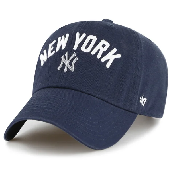 Casquette '47 - New York Yankees - Script Clean Up - Navy