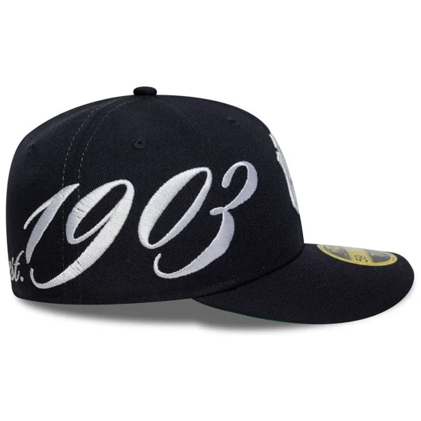 Casquette 59Fifty Low Profile - New York Yankees - Est Script - Navy