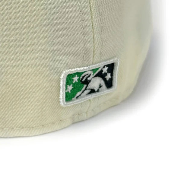 Casquette 59Fifty - Norfolk Tide - Drop MiLB - Chrome and Green Kellly