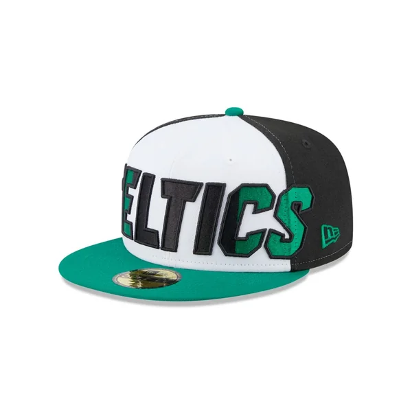 Casquette New Era 59FIFTY Fitted Boston Celtics NBA Back Half Vert