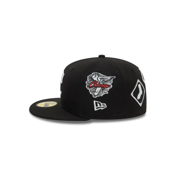 Casquette New era 59FIFTY Fitted Chicago White Sox MLB Cooperstown Patch