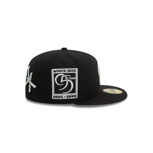Casquette New era 59FIFTY Fitted Chicago White Sox MLB Cooperstown Patch