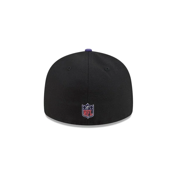Casquette New Era 59FIFTY Fitted Draft 2026 Baltimore Ravens NFL Noir