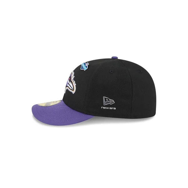 Casquette New Era 59FIFTY Fitted Draft 2026 Baltimore Ravens NFL Noir