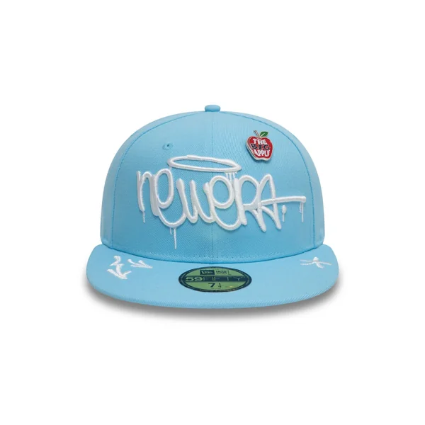 Casquette New Era 59FIFTY Fitted Graphic Bleu Ciel