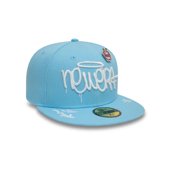 Casquette New Era 59FIFTY Fitted Graphic Bleu Ciel