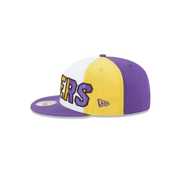 Casquette New Era 59FIFTY Fitted LA Lakers NBA Back Half Violet
