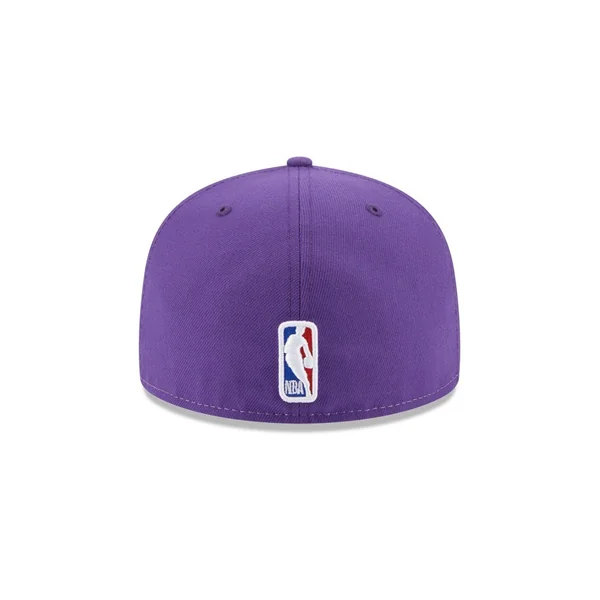 Casquette New Era 59FIFTY Fitted LA Lakers NBA Back Half Violet