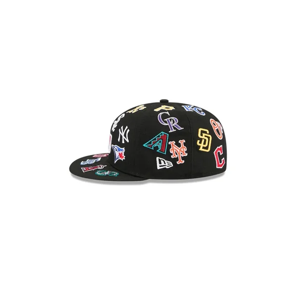Casquette New Era 59FIFTY Fitted MLB All Over Noir
