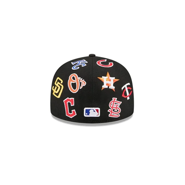 Casquette New Era 59FIFTY Fitted MLB All Over Noir