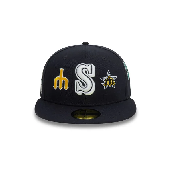 Casquette New era 59FIFTY Fitted Seattle Mariners MLB Cooperstown Patch