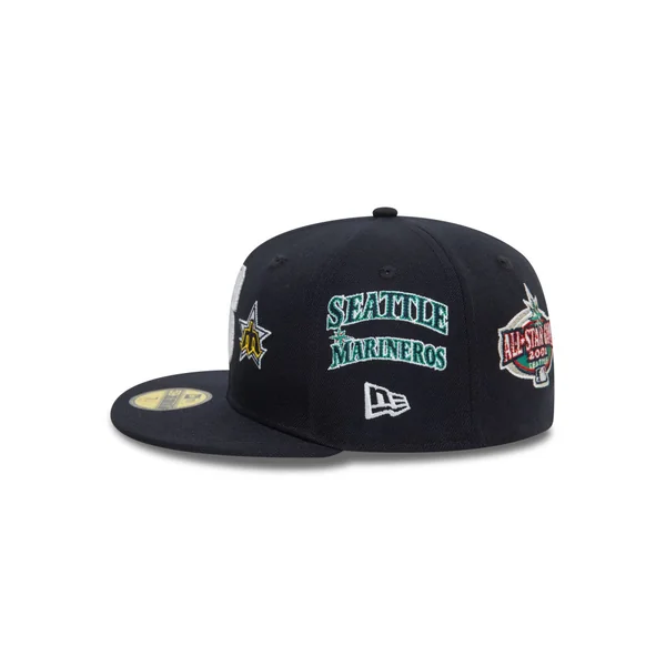 Casquette New era 59FIFTY Fitted Seattle Mariners MLB Cooperstown Patch
