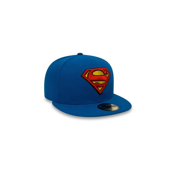 Casquette New Era 59FIFTY Fitted Superman Bleu