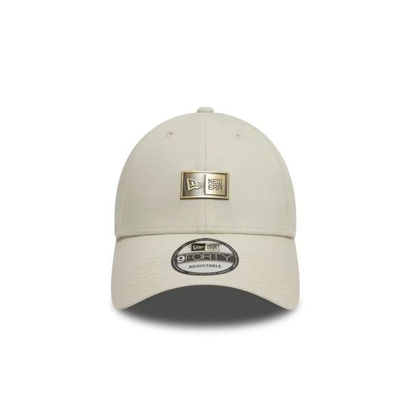 Casquette New era 9FORTY Adjustable New Era Badge Crème