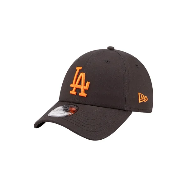 Casquette New era 9FORTY Noir LA Dodgers Orange