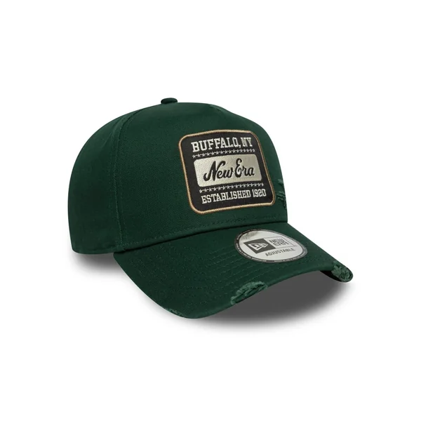 Casquette New Era 9FORTY Patch Wash Aframe vert