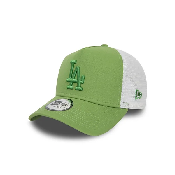 Casquette New Era Trucker LA Dodgers League Essential Vert Pomme
