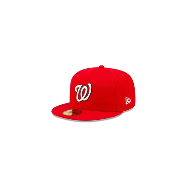 Casquette New Era Washington Nationals Citrus Pop Red 59FIFTY Fitted