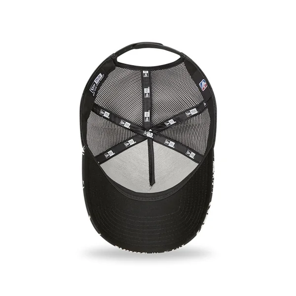 Casquette Trucker New era NBA All Over Print A-Frame Noir