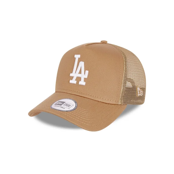 Casquette Trucker New era Tonal Mesh A-Frame des LA Dodgers marron