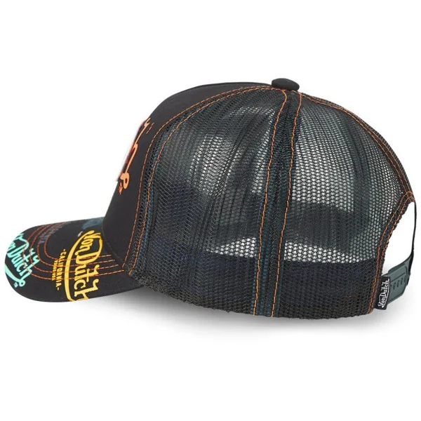 Casquette Von Dutch - Noir multicolore - Trucker