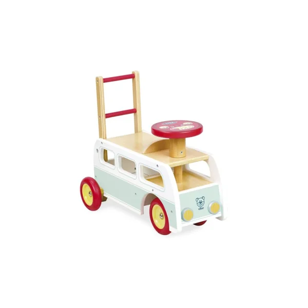 Chariot de marche Minibus 2 en 1