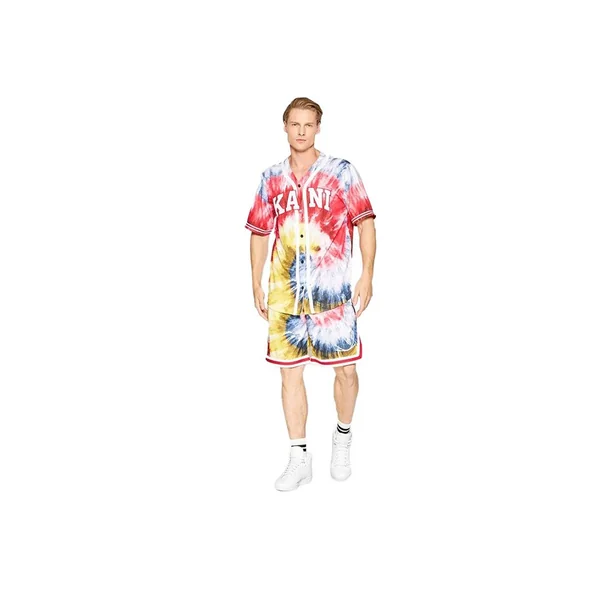 Chemise de Baseball Karl Kani Serif Tie Dye