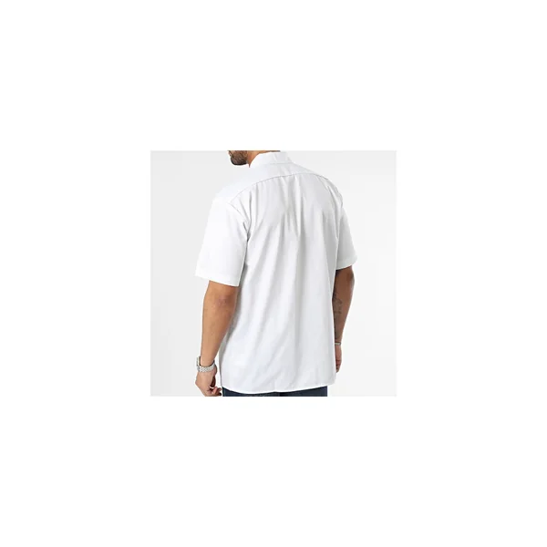 Chemise Dickies Work À Manches Courtes Blanche