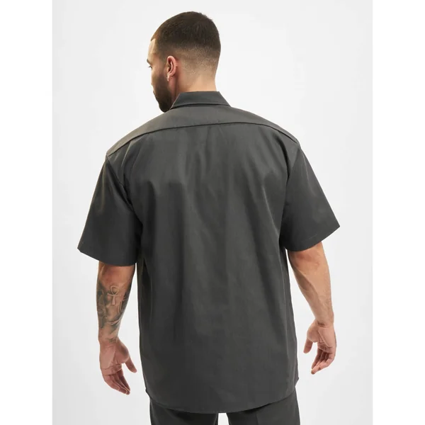 Chemise Dickies Work À Manches Courtes Gris