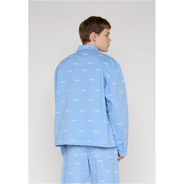 Chemise Ecko Unltd. Allover bleu ciel