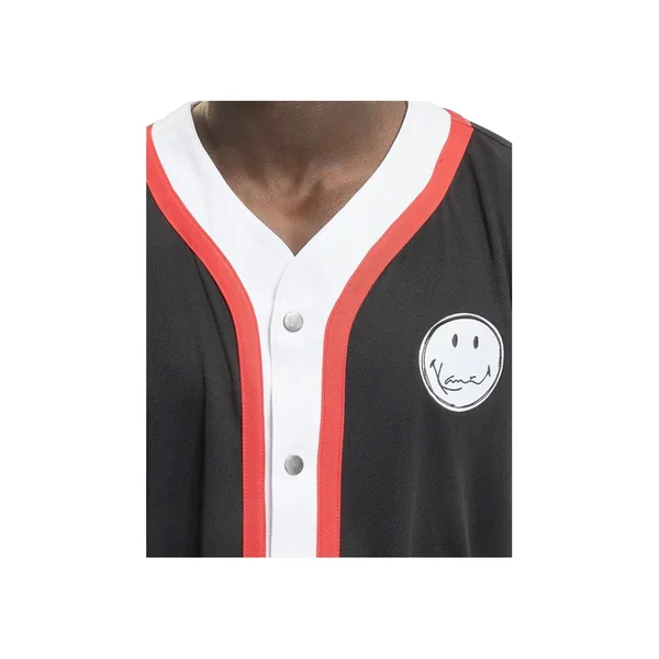 Chemise Karl Kani Scribble Baseball noir
