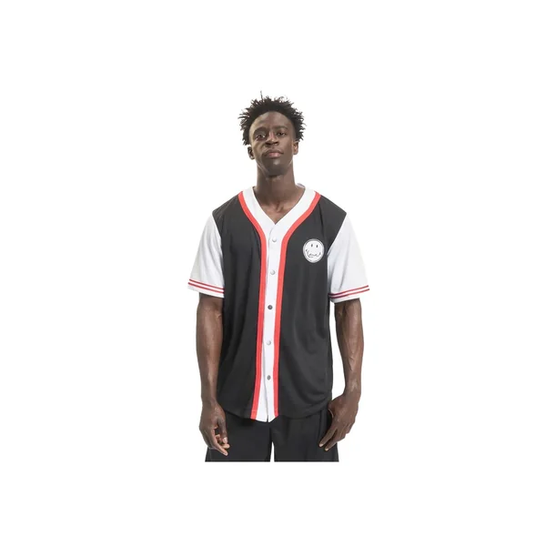 Chemise Karl Kani Scribble Baseball noir