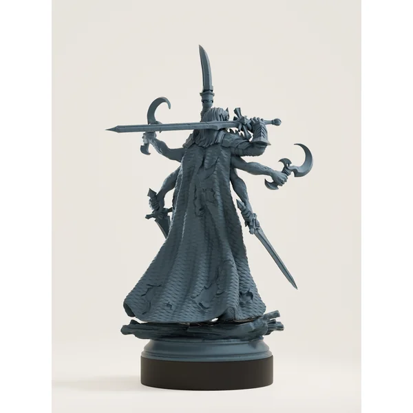 Chevalier multidimensionnel en armure