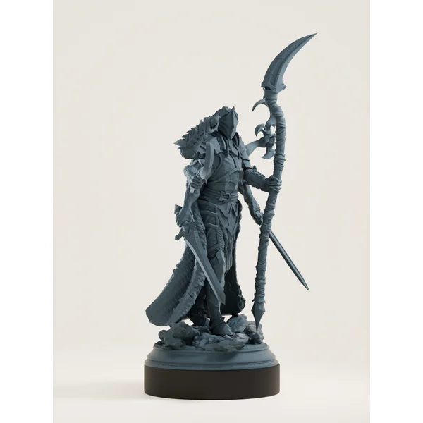 Chevalier multidimensionnel en armure
