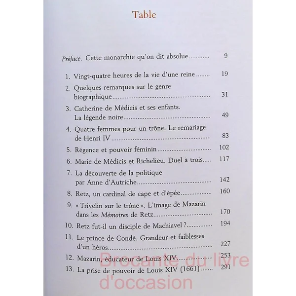 Chroniques de l'Ancien Régime-
