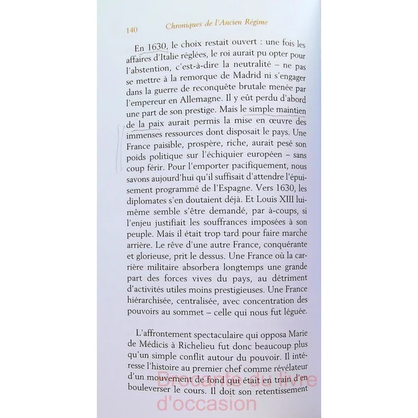 Chroniques de l'Ancien Régime-