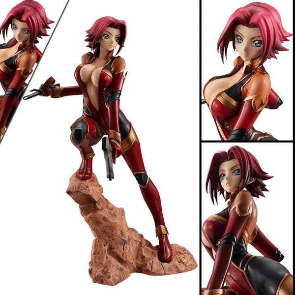 CODE GEASS Statuette G.E.M. Karen Kouzuki Pilot Suit Version Megahouse
