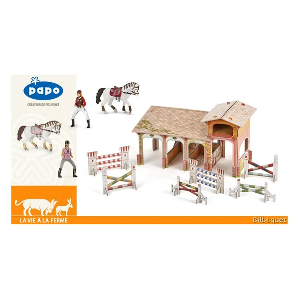 Coffret complet Papo Le poney club