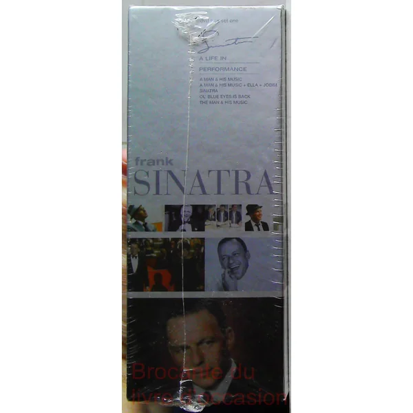 Coffret Frank Sinatra 5 DVD A Life in Performance