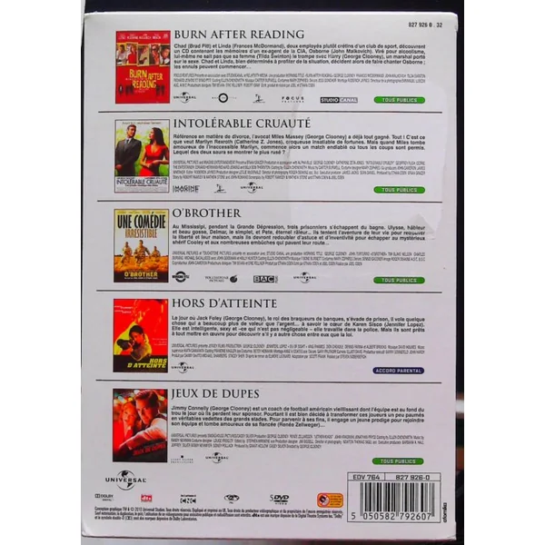 Coffret George Clooney