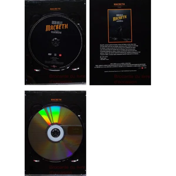 Coffret Orson Welles 6 films DVD Titres en description